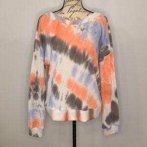 Flirtitude Active NWT cross back soft brushed ribbed top M